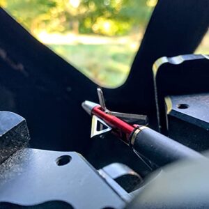 BLOODSPORT Nitefall Hunting Rear-Deploying Hybrid Mechanical Broadhead for Compound Bows and Crossbows - 100 Grains | 2" Cutting Diameter | 3 Pack