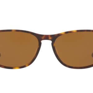 Ray-Ban Rb2184f Low Bridge Fit Square Sunglasses, Tortoise/B-15 Brown, 57 mm