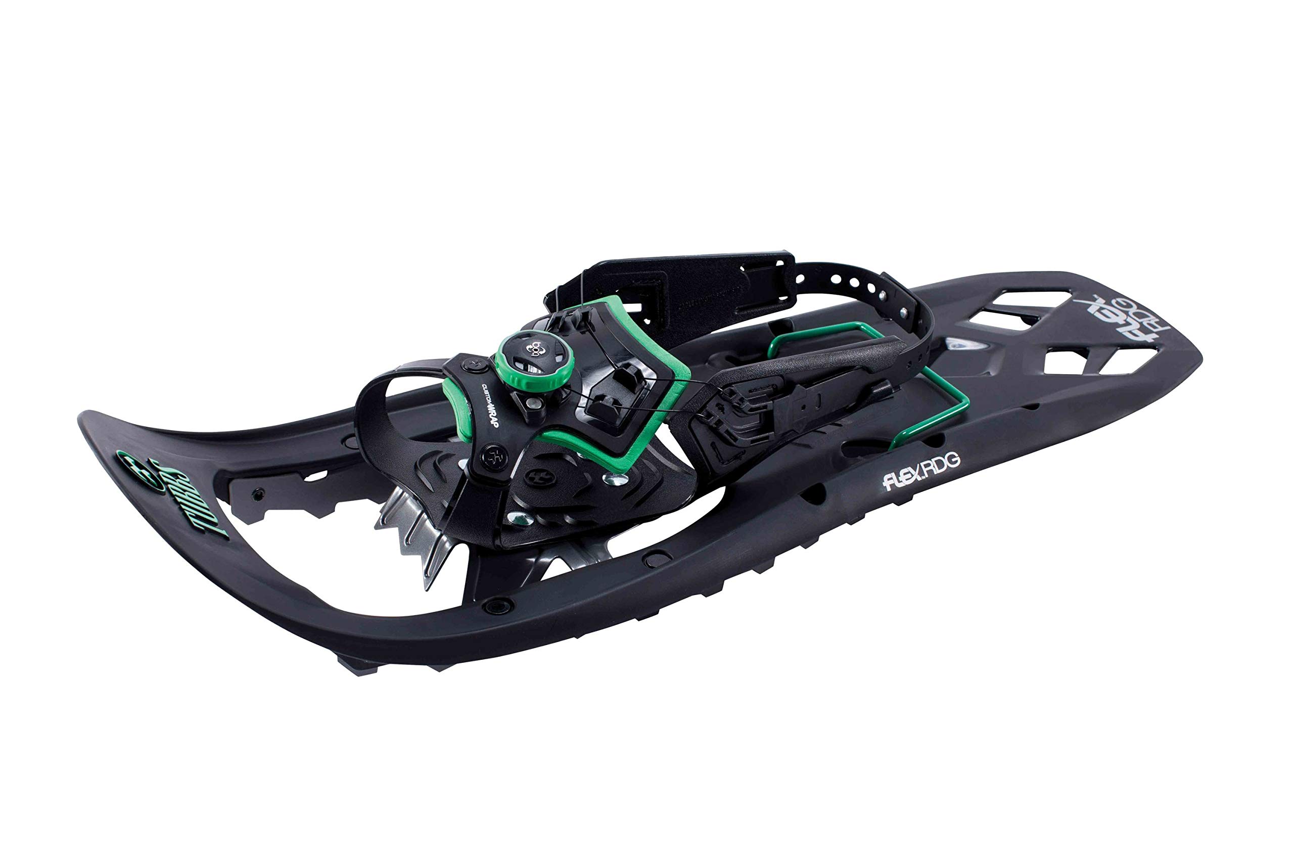 Tubbs Men's FLEX RDG Day Hiking Snowshoes, Black/Green (X180102001240)