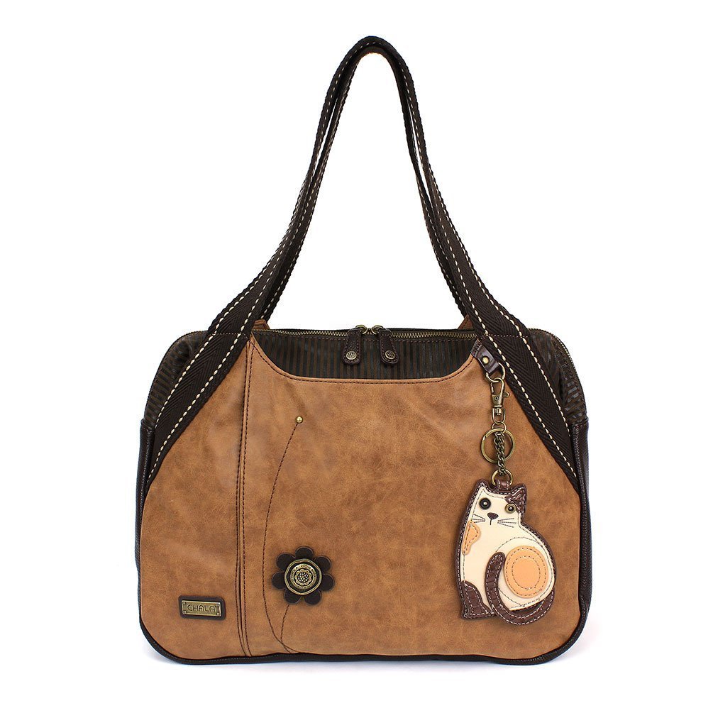 Chala Bowling Bag - LaZzy Cat - Brown