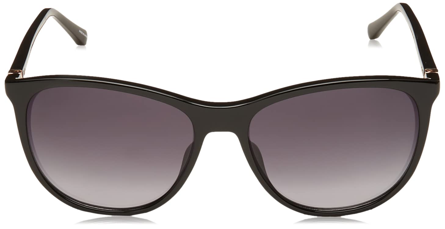 Fossil Women's Female Sunglass Style FOS 3082/S Cat Eye, Black, 56mm, 16mm