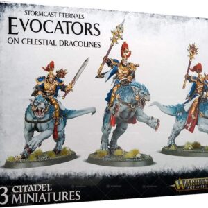 Games Workshop - Age of Sigmar: Stormcast Eternals Evocators On Celestial Dracolines