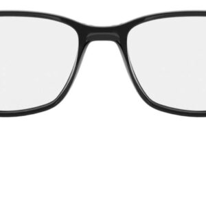 Ray-Ban RX8905 Square Prescription Eyeglass Frames, Black/Demo Lens, 55 mm