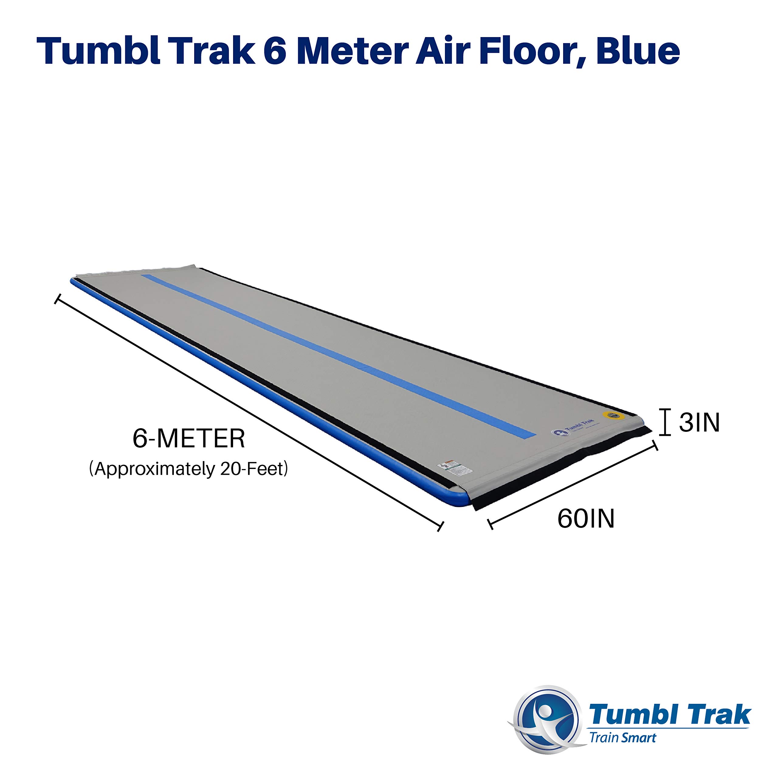 Tumbl Trak Air Floor, Blue, 6m(approx 20ft)