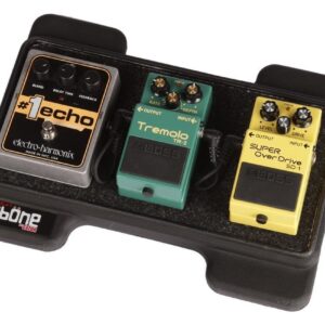 Gator G-Mini-Bone - 3-Pedal Molded Pedalboard w/Carry Bag