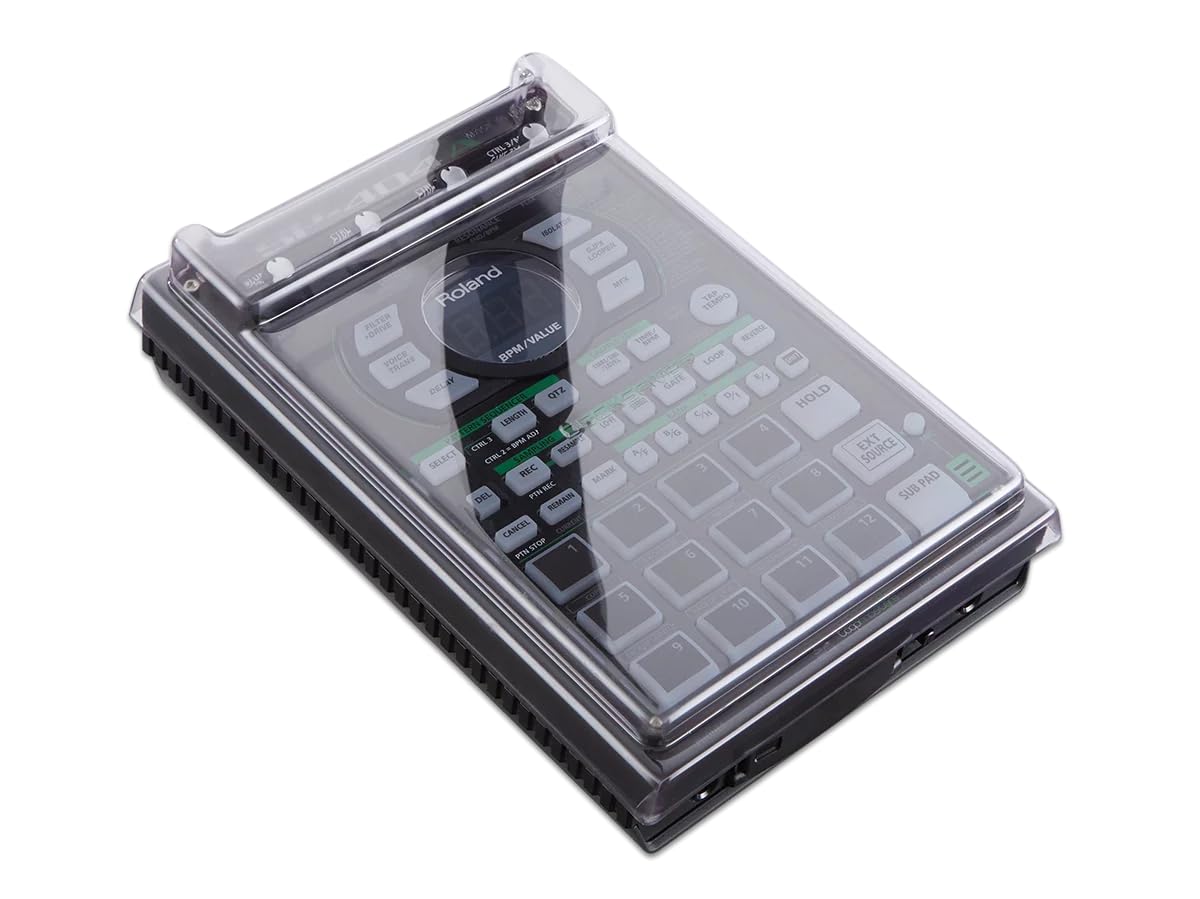 Decksaver SP404 SP404A SP404SX Roland SP-404 MK1 Cover Incl. SP-404A & SP-404SX (Does Not Fit MK2) (DS-PC-SP404)