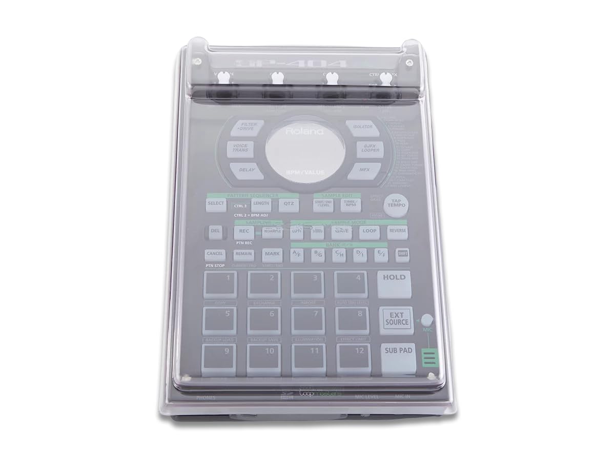 Decksaver SP404 SP404A SP404SX Roland SP-404 MK1 Cover Incl. SP-404A & SP-404SX (Does Not Fit MK2) (DS-PC-SP404)