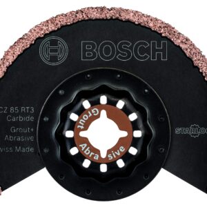 Bosch Professional 2608664484 Pack of 10 Segment Saw Blades ACZ 85 RT3 (for Mortar, Starlock, Grit 30, Diameter 85 mm, Accessories Multifunctional Tool)