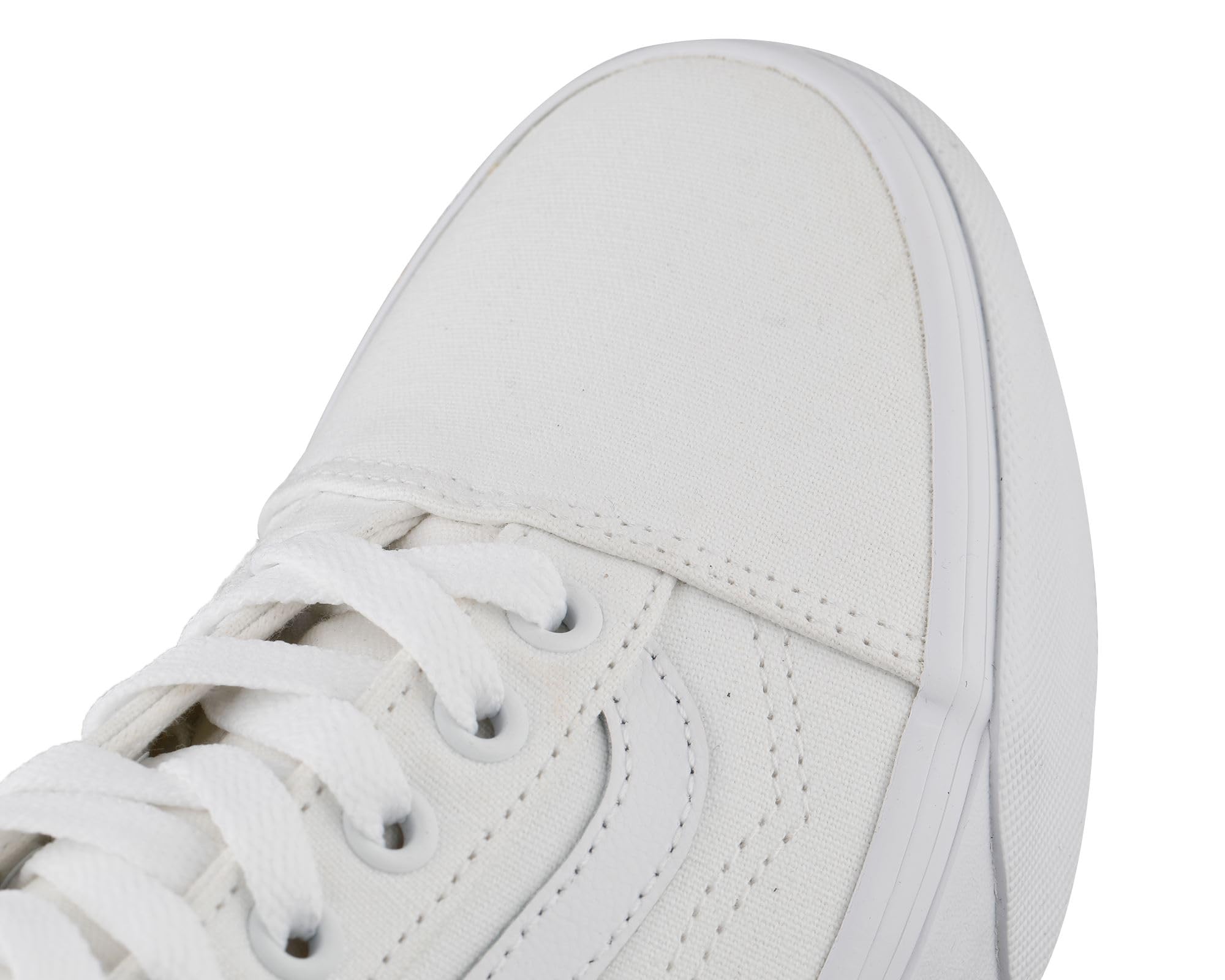 Vans Womens Old Skool Gym Athletic and Training Shoes White 8 Medium (B,M)