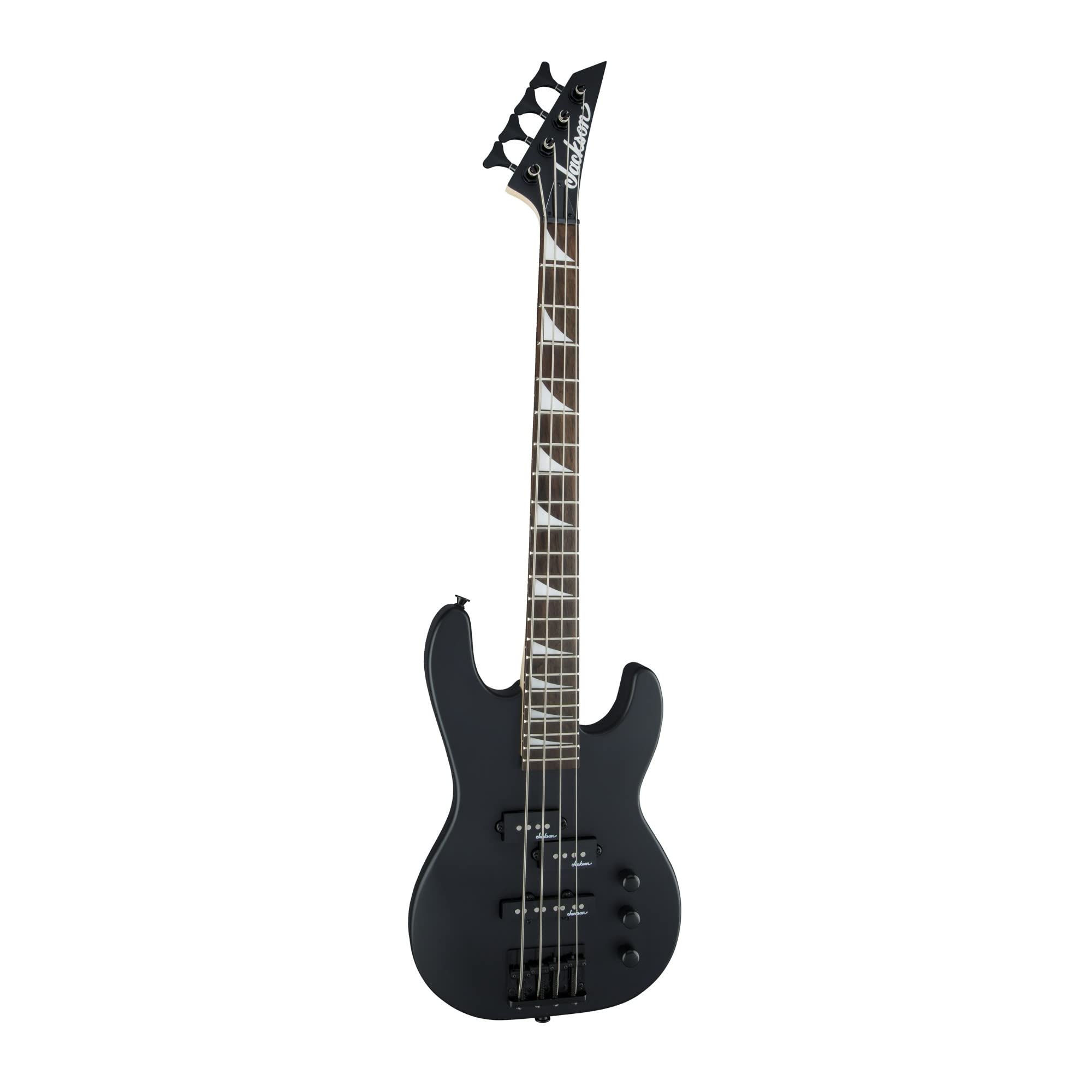 Jackson JS Series Concert Bass JS1X, Satin Black, Amaranth Fingerboard