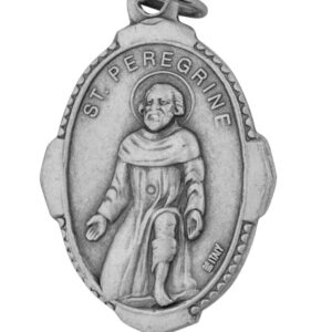 Traditional Catholic Saint Medal (Saint Peregrine)