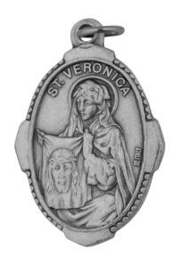 traditional catholic saint medal (saint veronica)