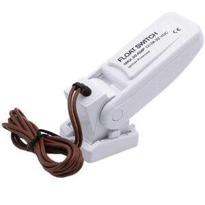 ogrmar automatic boat bilge pump float switch moisture tight seals 12/24/32vdc ignition protected mercury