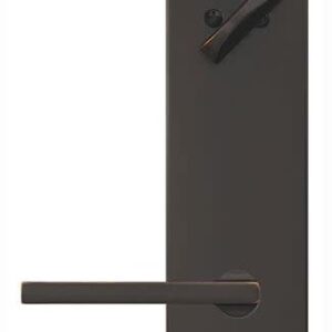 Schlage Custom FCT59LAT622CEN Century by Latitude Hanldeset, Matte Black