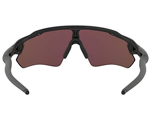 Oakley Radar EV Path Sunglasses (Matte Black Frame/Deep Prizm Water Polarized Lens) with Lens Cleaning Kit (Black)