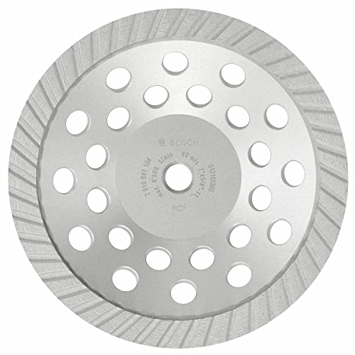 BOSCH DC730S 7 In. Turbo Diamond Cup Wheel with 5/8"-11 Hub