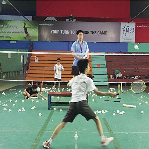 DOURR Badminton Tournament Net with Rope Cable (20 FT x 2.5 FT) (with Nylon Rope Cable)