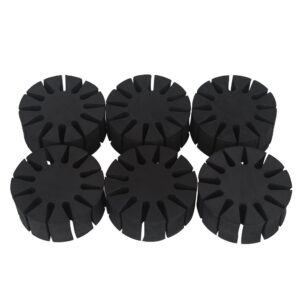 6 pcs eva foam arrow separator holder portable round arrow holder gear tool hold 12 arrows