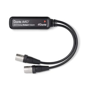 Audinate Dante AVIO – Analogue Output Adapter 2-Channel