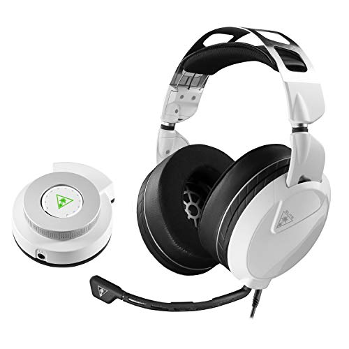 Turtle Beach Elite Pro 2 + SuperAmp Performance Gaming Headset for Xbox Series X, Xbox Series S, Xbox One, PC, & Mobile with Bluetooth â€“ Surround Sound, 50mm Speakers, Memory Foam â€“ White