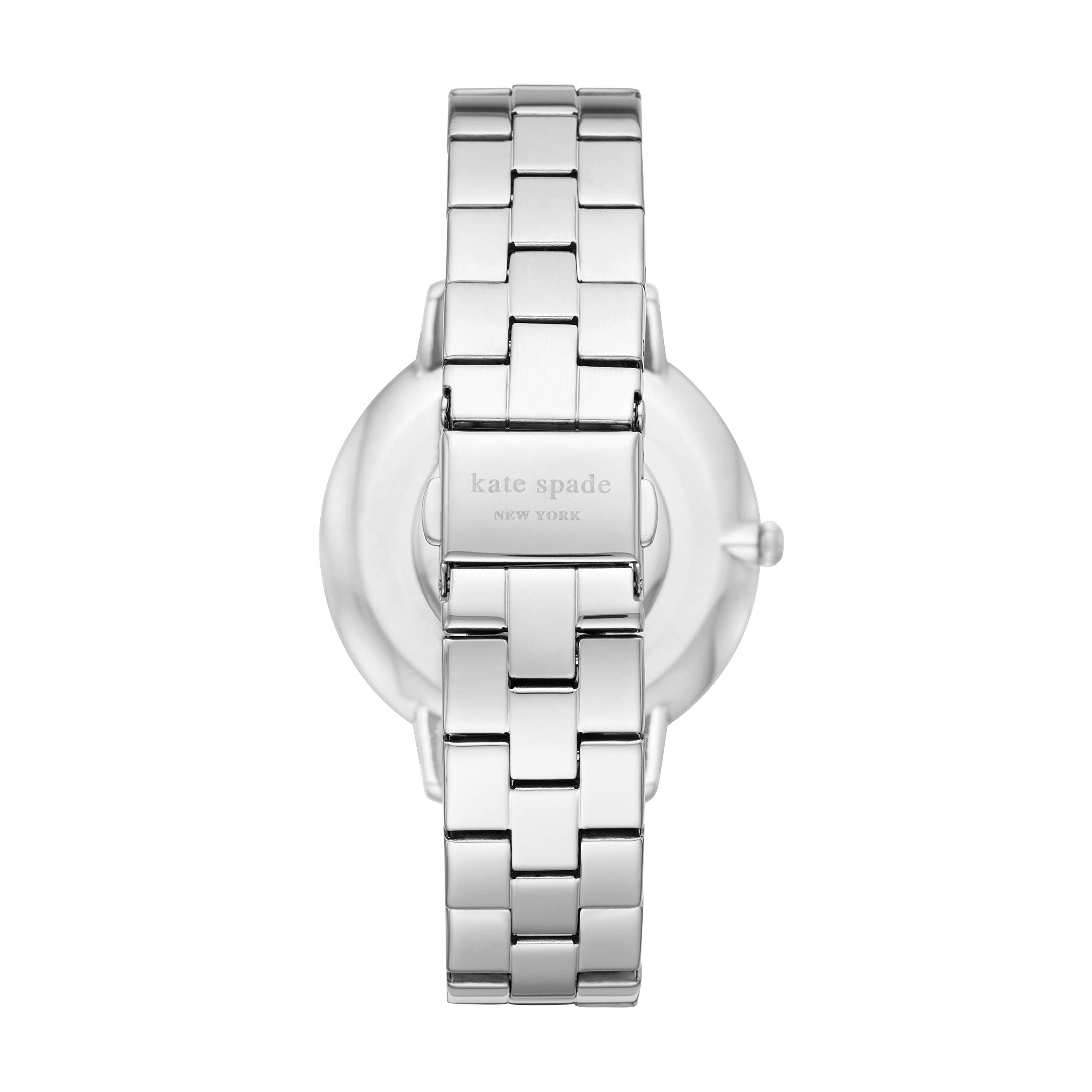 Kate Spade New York Women's Morningside Quartz Stainless Steel Three-Hand Watch, Color: Silver (Model: KSW1493)