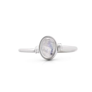 koral jewelry oval moonstone delicate ring 925 sterling silver vintage boho chic (5)