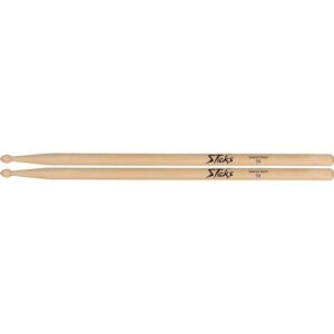 On-Stage Wood Tip Maple Wood 5A Drumsticks 24-Pairs