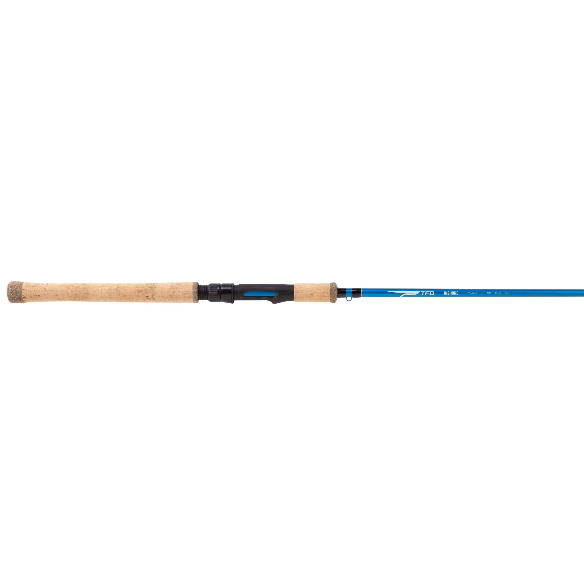 TFO 7 foot Inshore Spinning Angler Fishing Rod, Fuji Guides, Medium Light Power