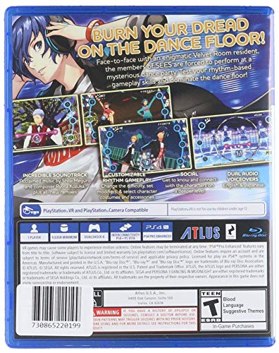 Persona 3: Dancing In Moonlight - PlayStation 4