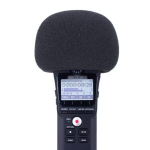 YOUSHARES Zoom H1n Recorder Foam & Furry Indoor/Outdoor Windscreen Muff, Pop Filter/Wind Cover Shield Fits Zoom H1n & H1 Handy Portable Digital Recorder