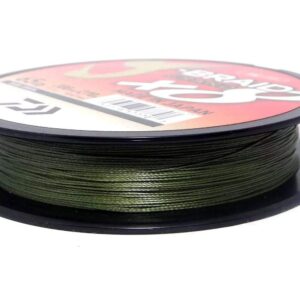 Daiwa J-BRAID GRAND 8X 300YDS FILLER SPOOL DARK GREEN