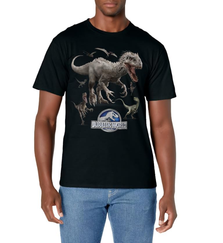 Jurassic World Indominus Rex Raptor Run T-Shirt