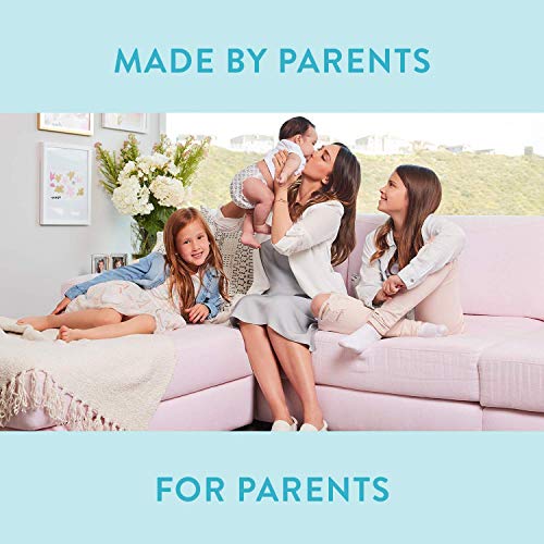 The Honest Company Diapers - Newborn, Size 0 - Pandas Print | TrueAbsorb Technology | Plant-Derived Materials | Hypoallergenic | (pack of 4)