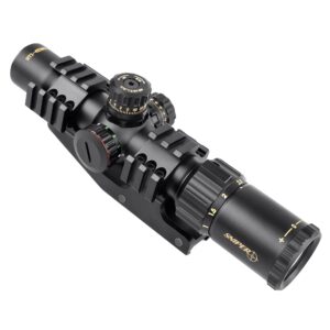 sniper nt 1-4x28 scope r/g/b lpvo rifle scope