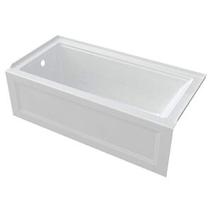 American Standard 2545202.020 Town Square S 60"x30" Bathtub-Left Drain in White