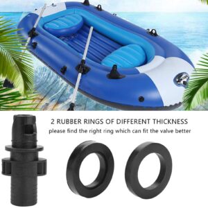 Pump Hose Valve Adapter, Inflatable Boat Foot Pump Valve Adapter for Inflatable Boat Kayak Boat Halkey Roberts Valve Adapter Air Pump Adapter For Inflatables