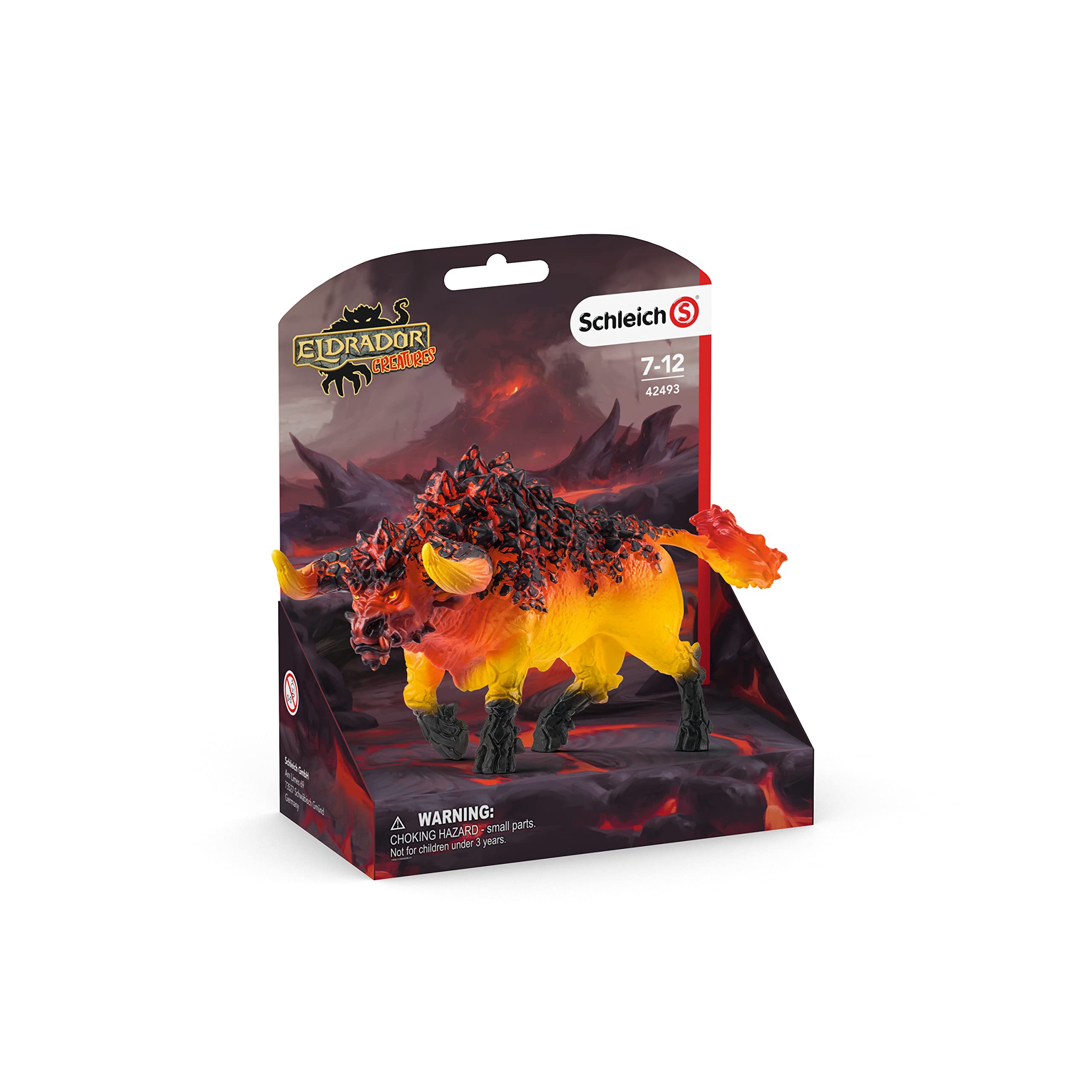 Schleich Eldrador, Eldrador Creatures, Action Figures for Boys and Girls 7-12 years old, Fire Bull