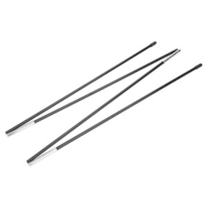 Camping Tent Pole, Adjustable Fiber Glass Rod Pole Replacement Accessories for Double Tents