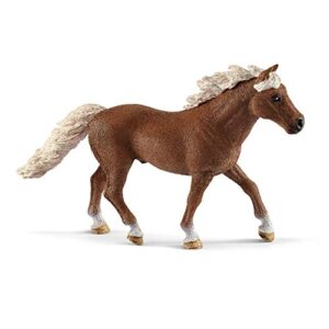 Schleich Farm World Pony Agility Training 41-piece Horse Playset for Kids Ages 3-8 , Brown