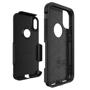 OtterBox iPhone XR Commuter Series Case - BLACK, slim & tough, pocket-friendly, with port protection