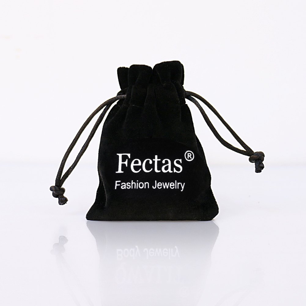 FECTAS 20G Fake Lip Rings Cartilage Earrings Ear Cuff Non-Pierced Clip On Faux Nose Ring Silver