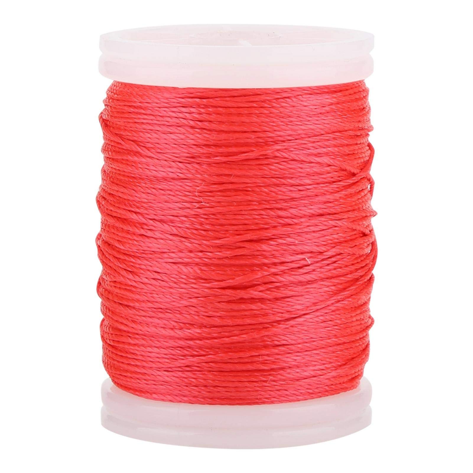 Alomejor Bow String Serving Thread and Nylon String Use for Bowstring Archery Supplies Suitable for Outdoor Sport(Red)