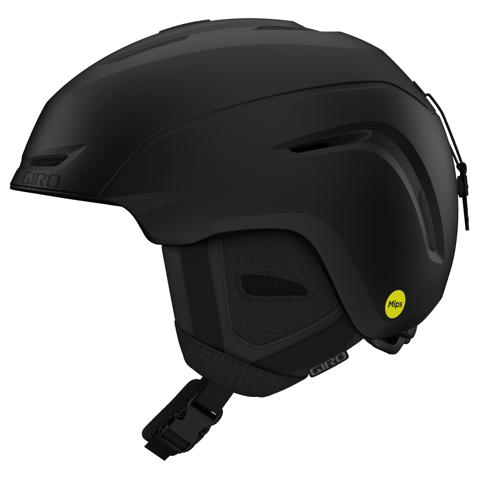 Giro Neo MIPS Ski Helmet - Snowboard Helmet for Men, Women & Youth - Matte Black - Size M (55.5-59cm)