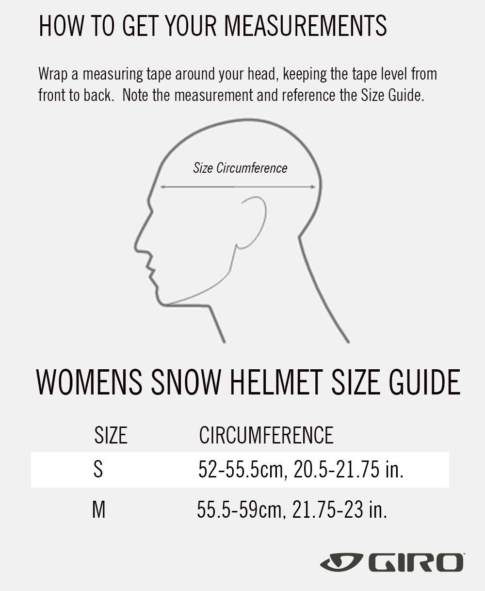 Giro Ceva MIPS Ski Helmet - Snowboard Helmet for Women & Youth - Matte White - Size M (55.5-59 cm)