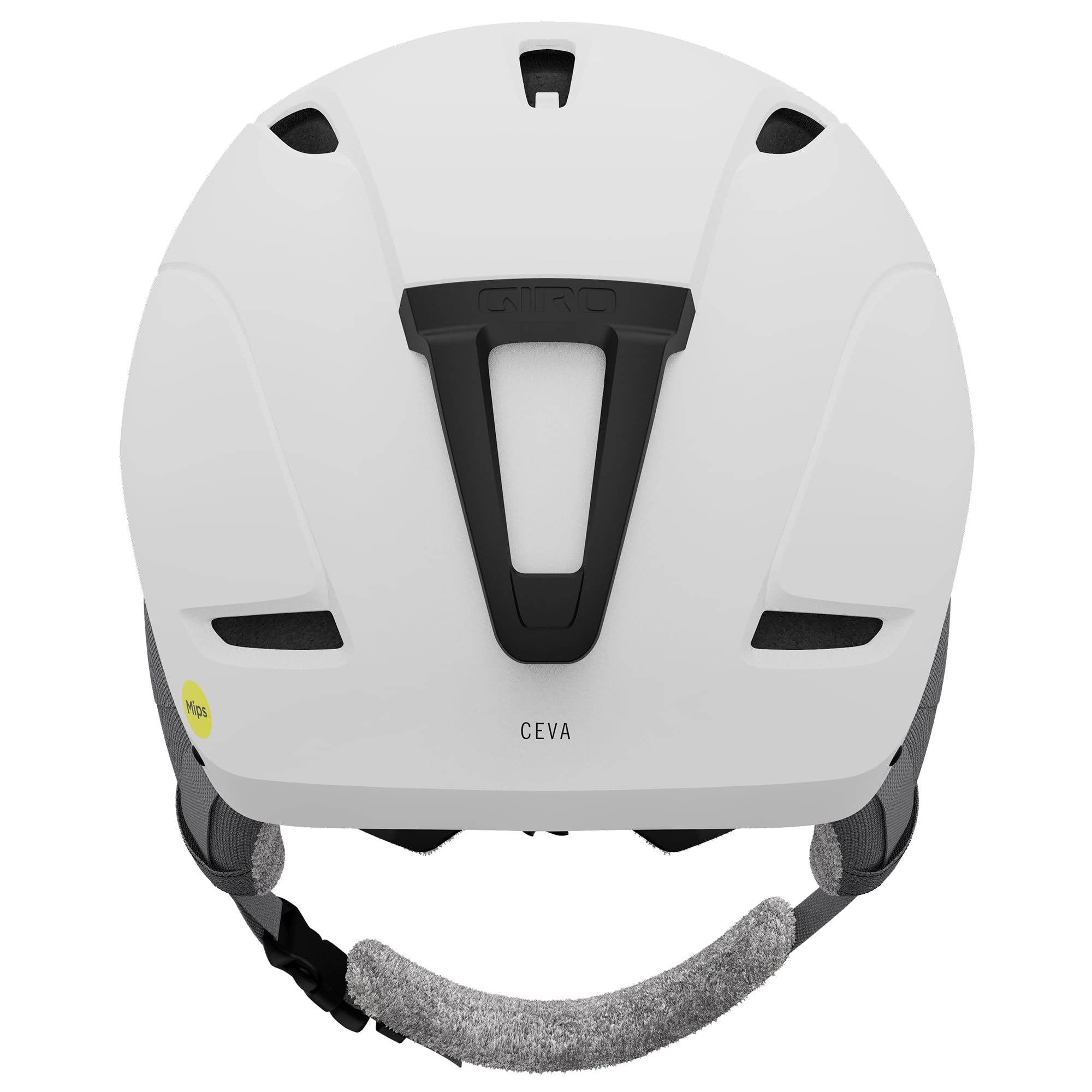 Giro Ceva MIPS Ski Helmet - Snowboard Helmet for Women & Youth - Matte White - Size M (55.5-59 cm)