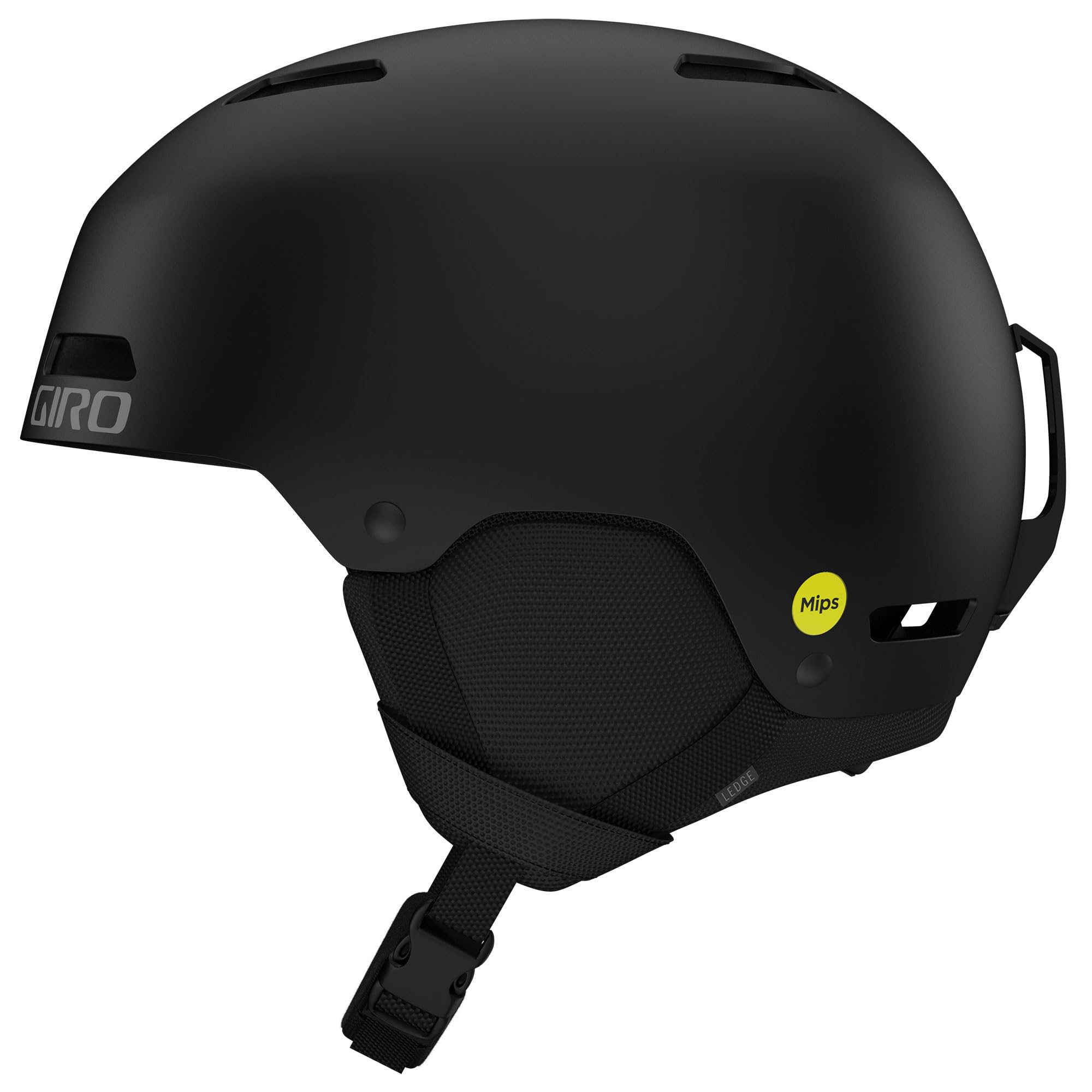 Giro Ledge FS MIPS Ski Helmet - Snowboard Helmet for Men, Women & Youth - Matte Black - Size L (59-62.5 cm)