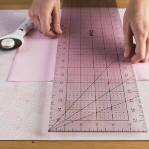 Cricut Self Healing Cutting Mat - Cricut Mat for use with Cricut TrueControl Knife, Rotary Cutter, Craft Knife, Xacto Knife - 18" x 24", Decorative, 2X Healing, Extra-Thick Cricut Cutting Mat, Rose