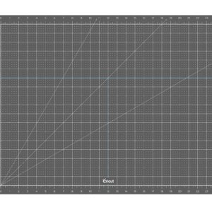 Cricut Self Healing Cutting Mat - Cricut Mat for use with Cricut TrueControl Knife, Rotary Cutter, Craft Knife, Xacto Knife - 18" x 24", Decorative, 2X Healing, Extra-Thick Cricut Cutting Mat, Rose