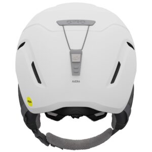 Giro Avera MIPS Ski Helmet - Snowboard Helmet for Women & Youth - Matte White - Size M (55.5-59cm)