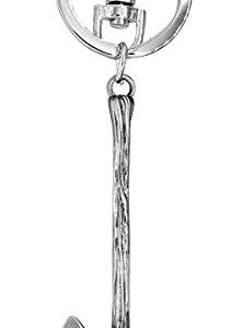 Marvel 68972 Avengers Infinity Wars Thor's Stormbreaker Pewter Key Ring, Silver